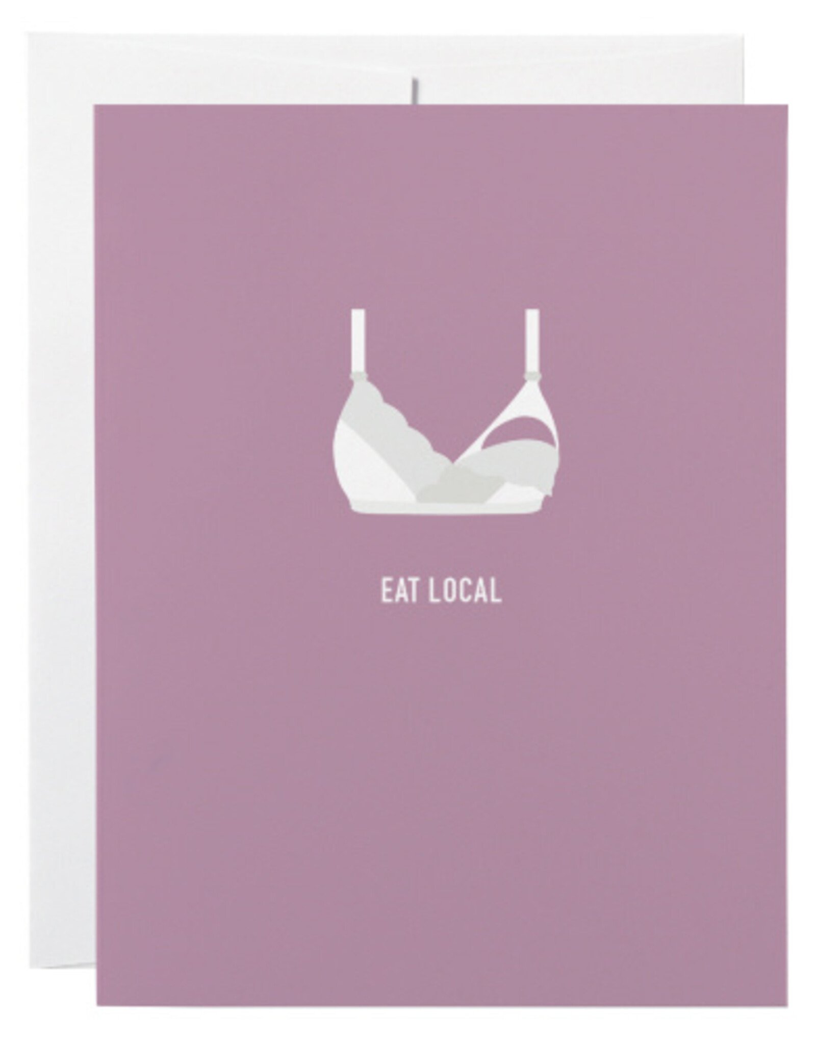 Classy Cards Creative Card, Eat Local