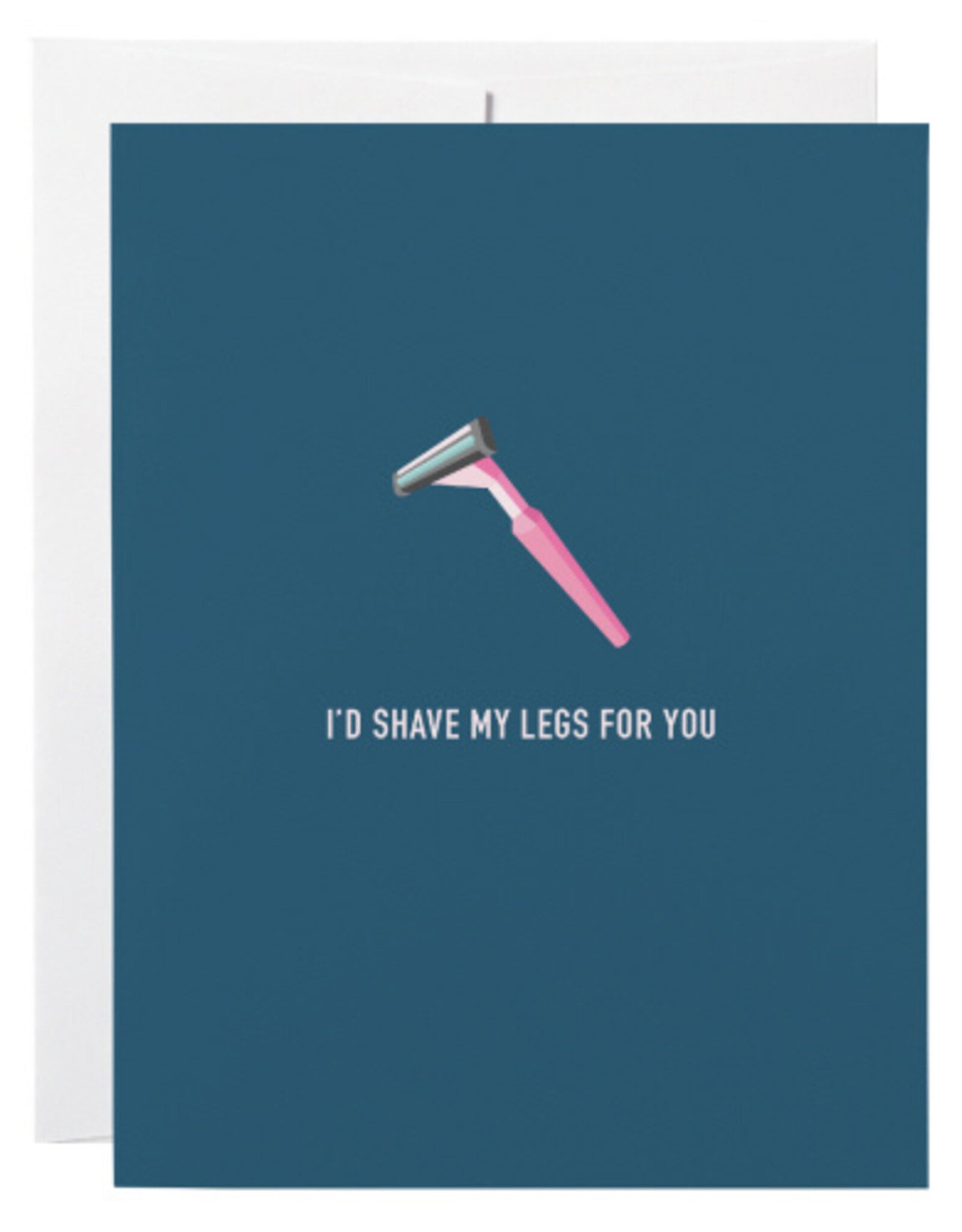 Classy Cards Creative Card, Shave My Legs