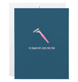 Classy Cards Creative Card, Shave My Legs
