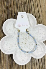 Sweet Three Designs Sky & Shoreline Beaded Bracelet, Santorini