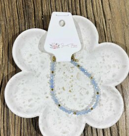 Sweet Three Designs Sky & Shoreline Beaded Bracelet, Santorini