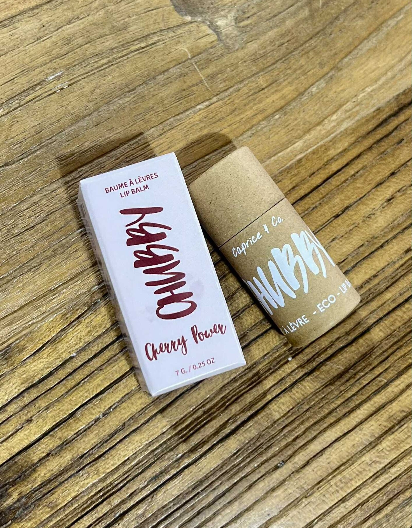 Caprice & Co Chubby Lip Balm, Cherry Power