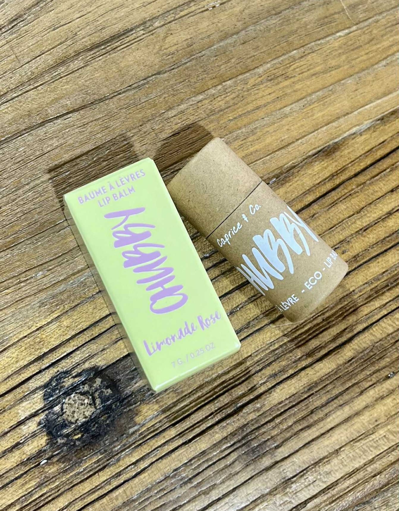 Caprice & Co Chubby Lip Balm, Limonade Rose