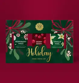 Woolzies Holiday Hand Cream Trio, Green