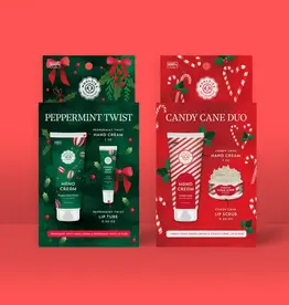 Woolzies Holiday Hand Cream & Lip Scrub, Candy Cane