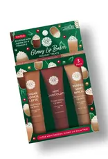 Woolzies Glowy Lip Balm Trio, Holiday Treats