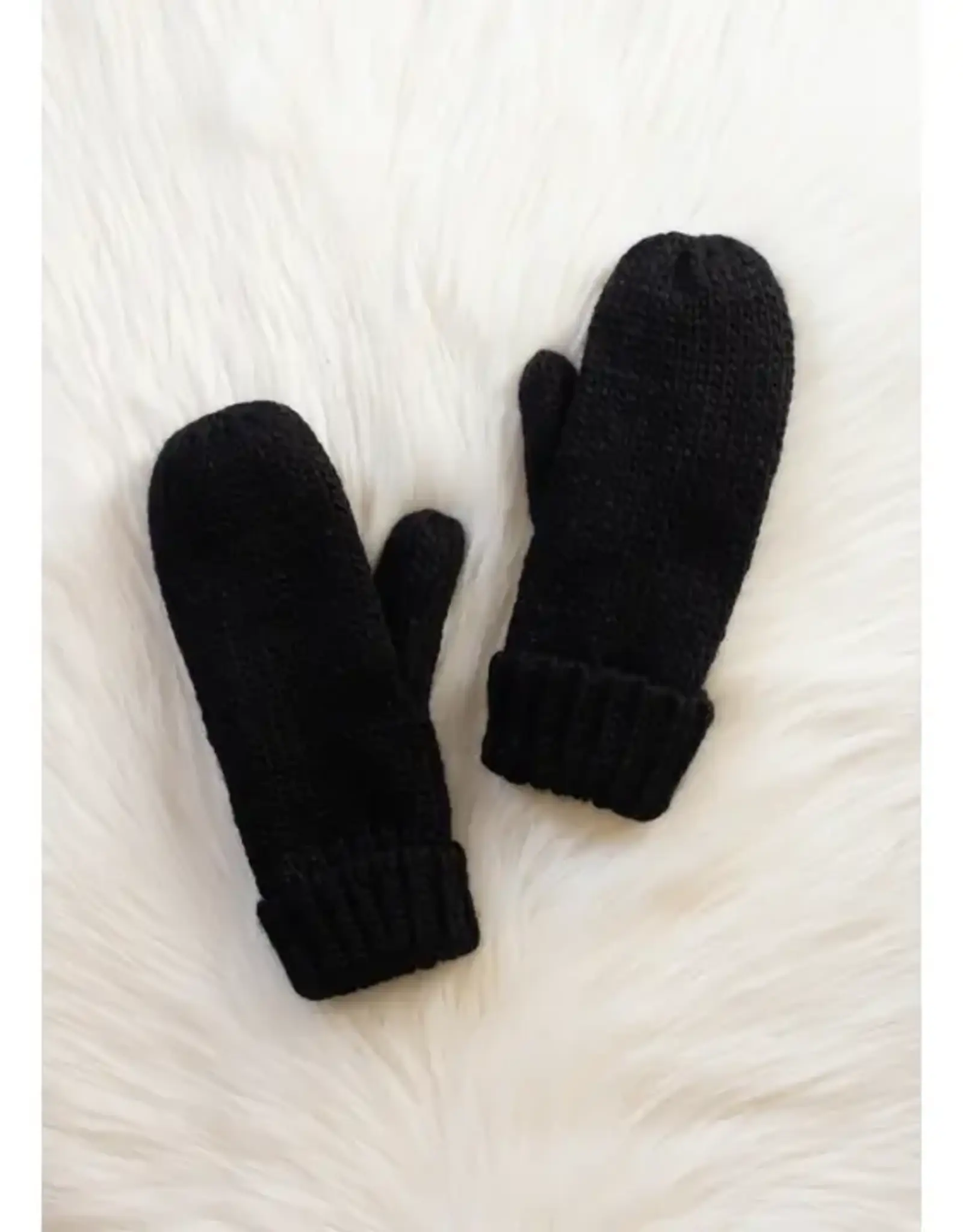 Panache Apparel Co. Cuffed Knit Mittens, Asstd