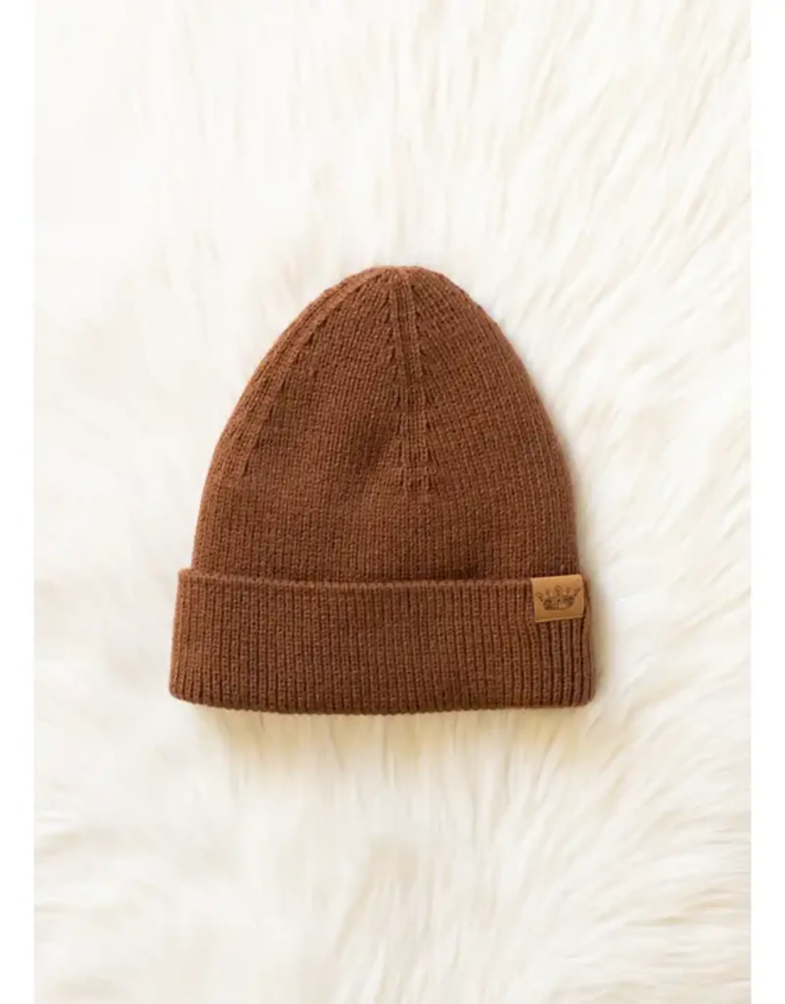 Panache Apparel Co. Knit Beanie Crown Patch