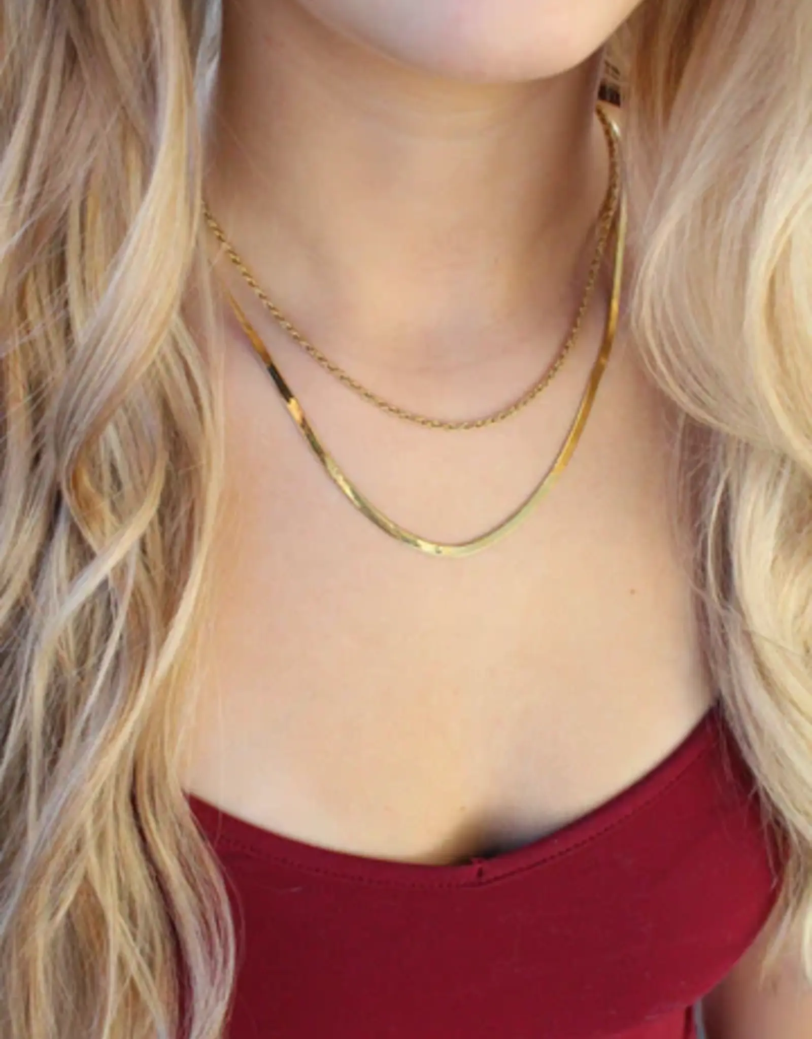 Sweet Three Designs Taylah Layered Necklace