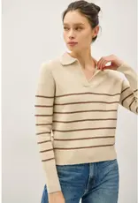 Collared V-Neck Sweater