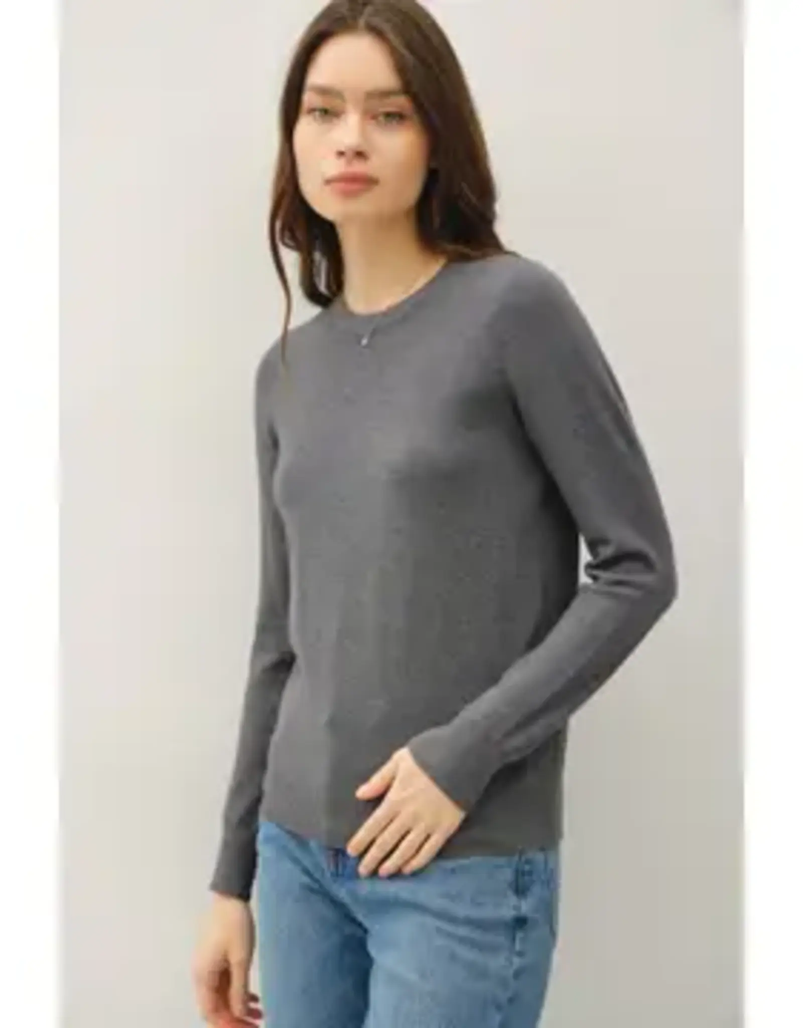 Soft Knit Crewneck Sweater
