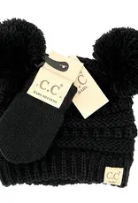 CC CC Baby Toque & Mittens Set