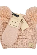 CC CC Baby Toque & Mittens Set