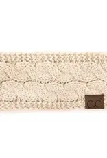 CC CC Headband, Fleece Lined, Beige