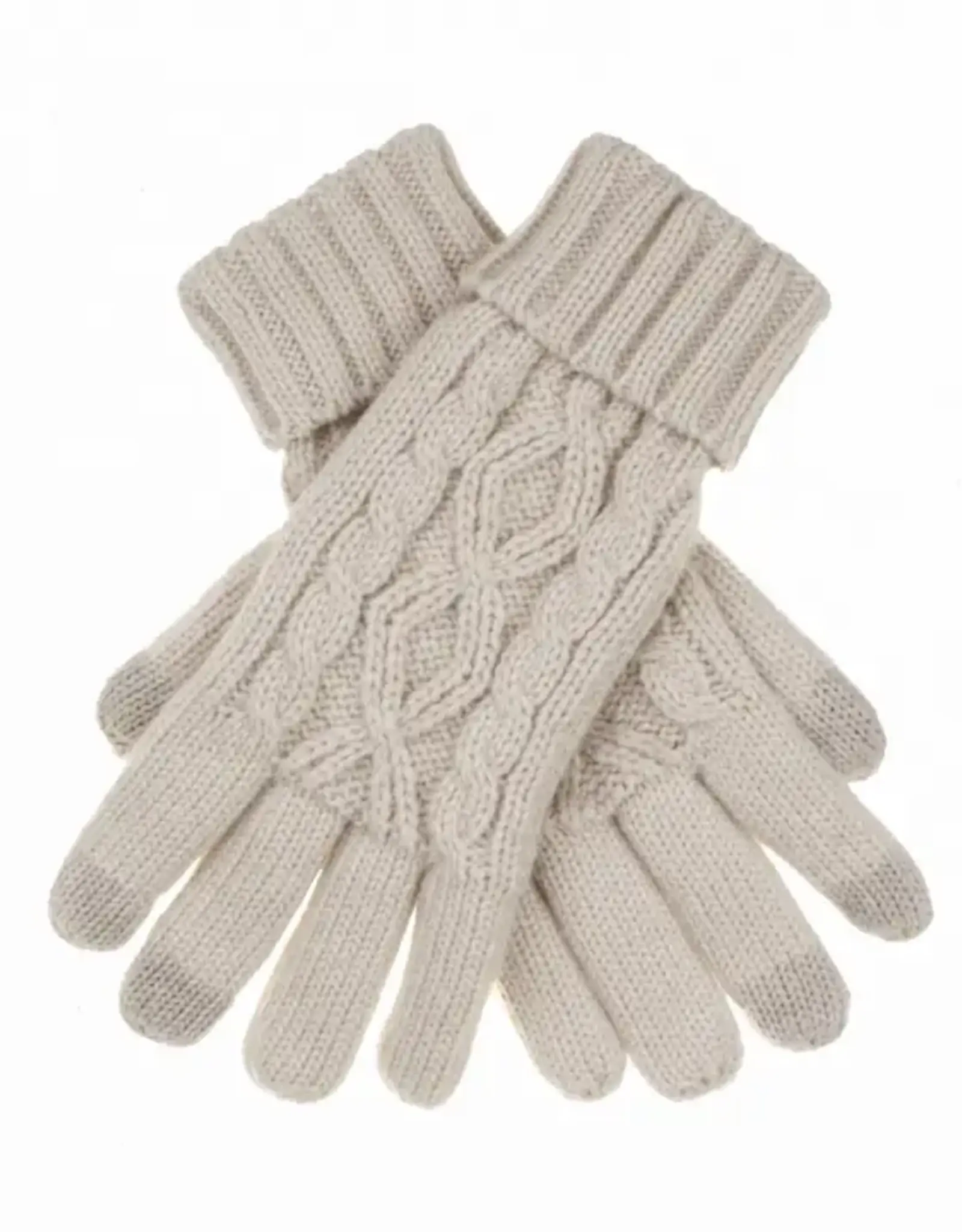 CC CC Gloves-Knit, Fleece Lined, Asstd