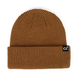 CC Waffle Knit Beanie, Asstd