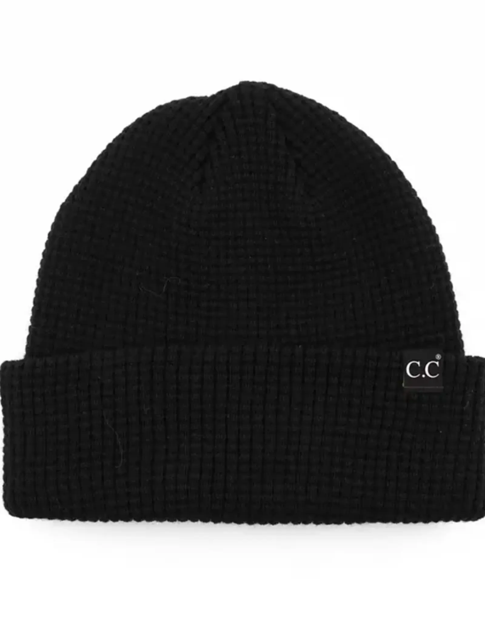 CC Waffle Knit Beanie, Asstd