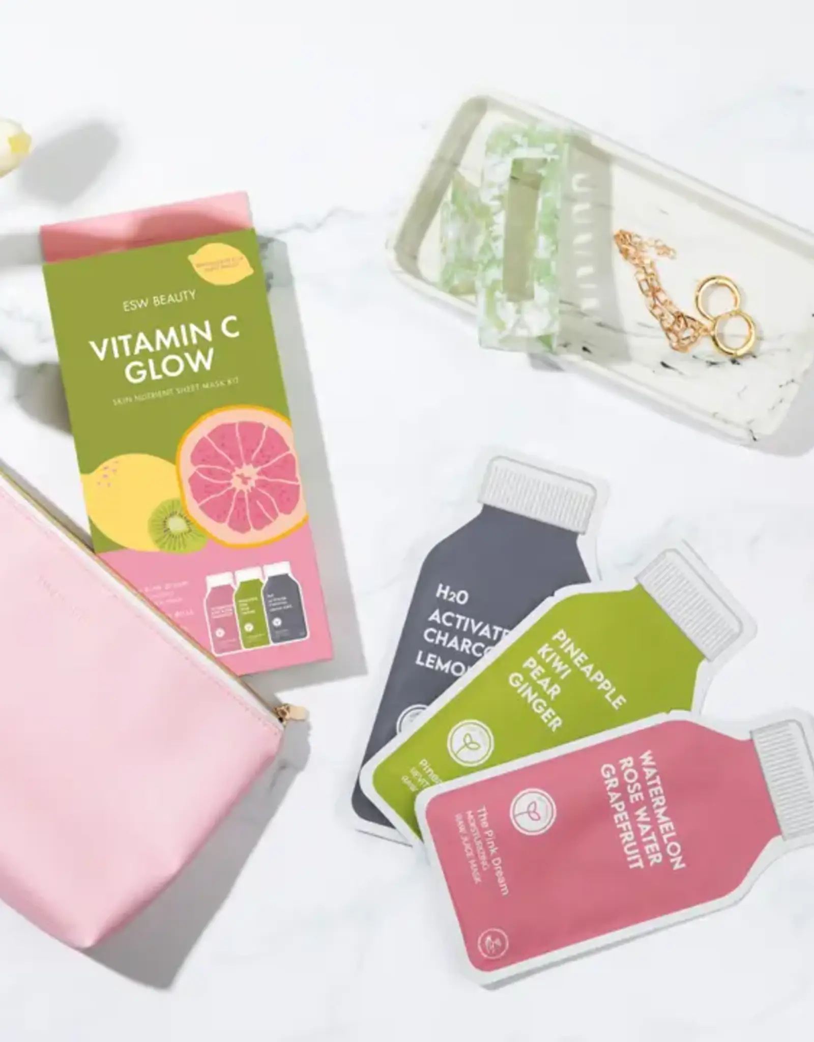 ESW Beauty Vitamin C Glow Mask Set