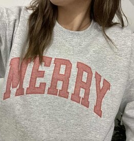 Varsity Merry Crewneck
