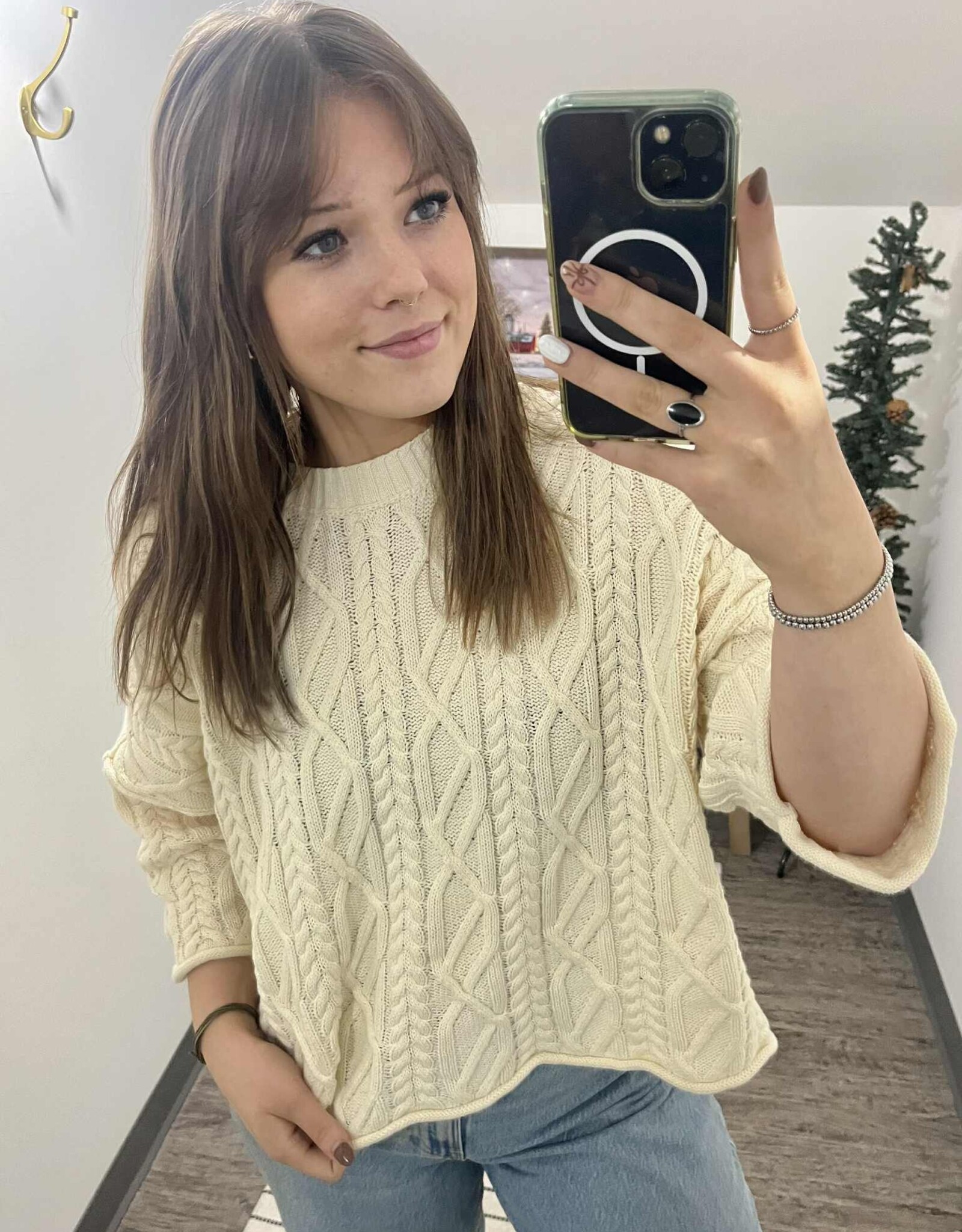 The Brianna Bell Sleeve Sweater