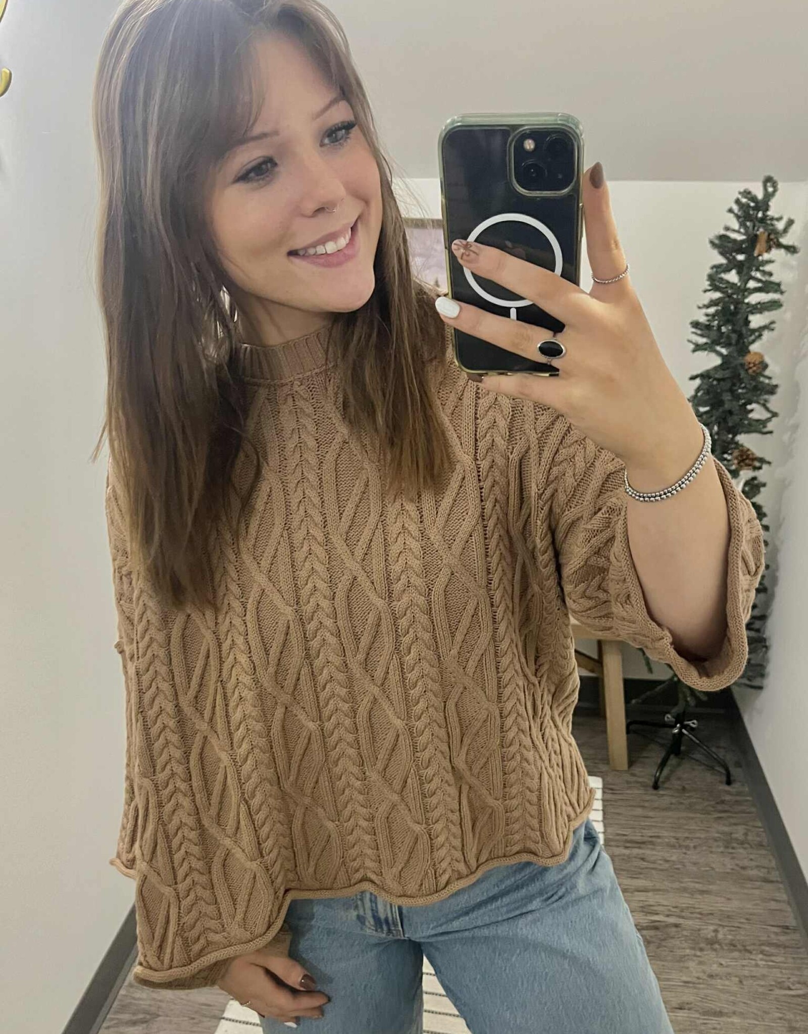 The Brianna Bell Sleeve Sweater