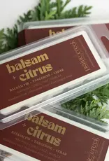 Prairie Creek Candles Wax Melts, Balsam Citrus