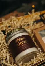 Prairie Creek Candles Wood Wick Candle, Balsam Citrus 8oz