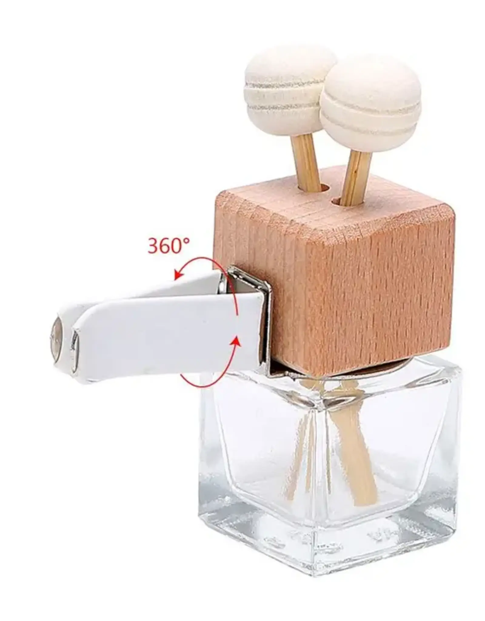 Prairie Creek Candles Car Diffuser, Balsam Citrus