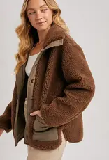 Button Down Fleece Jacket