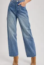 High Rise Straight Leg Jeans