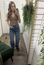 High Rise Straight Leg Jeans