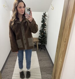 Button Down Fleece Jacket