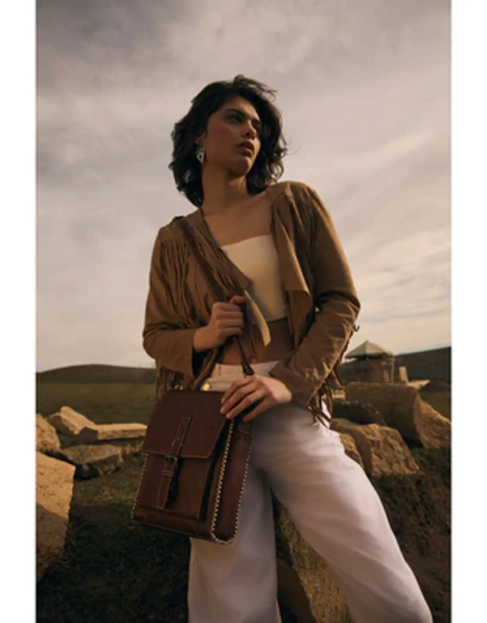 Myra Bag Cinnamon Trail Shoulder Bag