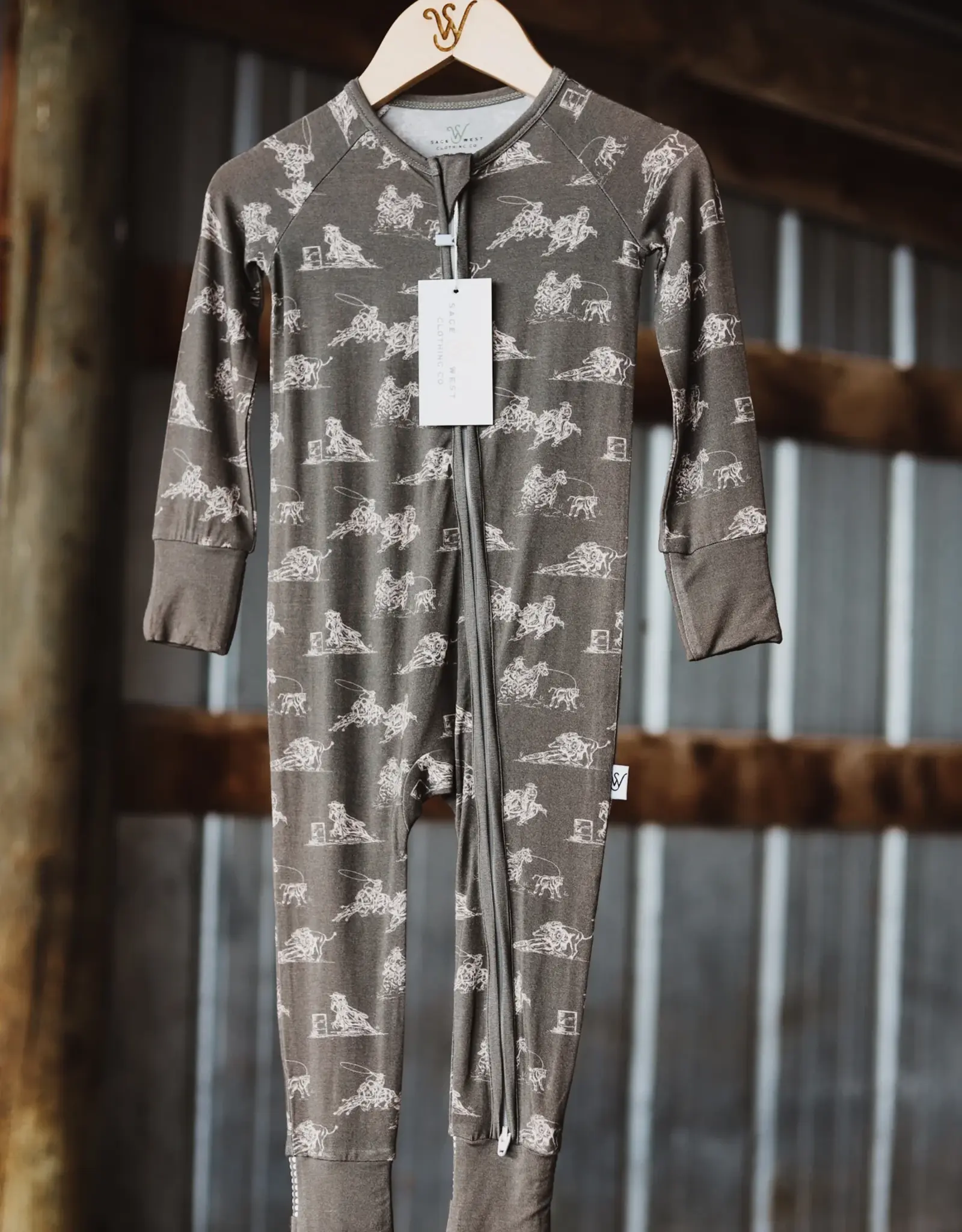 Sage West Clothing Co. Fast Lane Infant Sleepwear