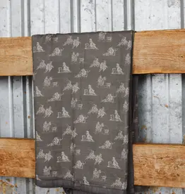 Sage West Clothing Co. Fast Lane Muslin Blanket