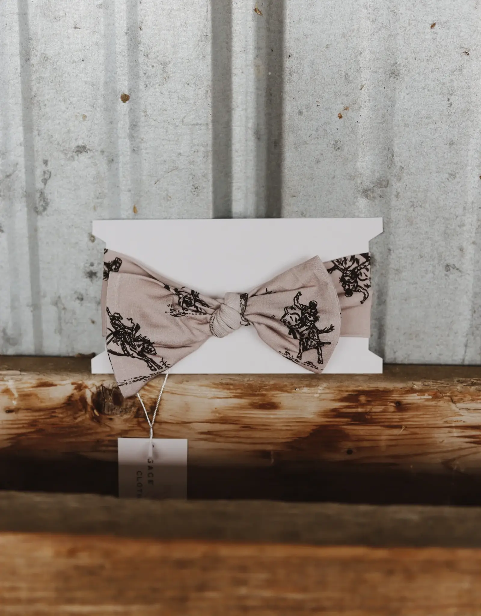 Sage West Clothing Co. Born to Buck Infant Headband