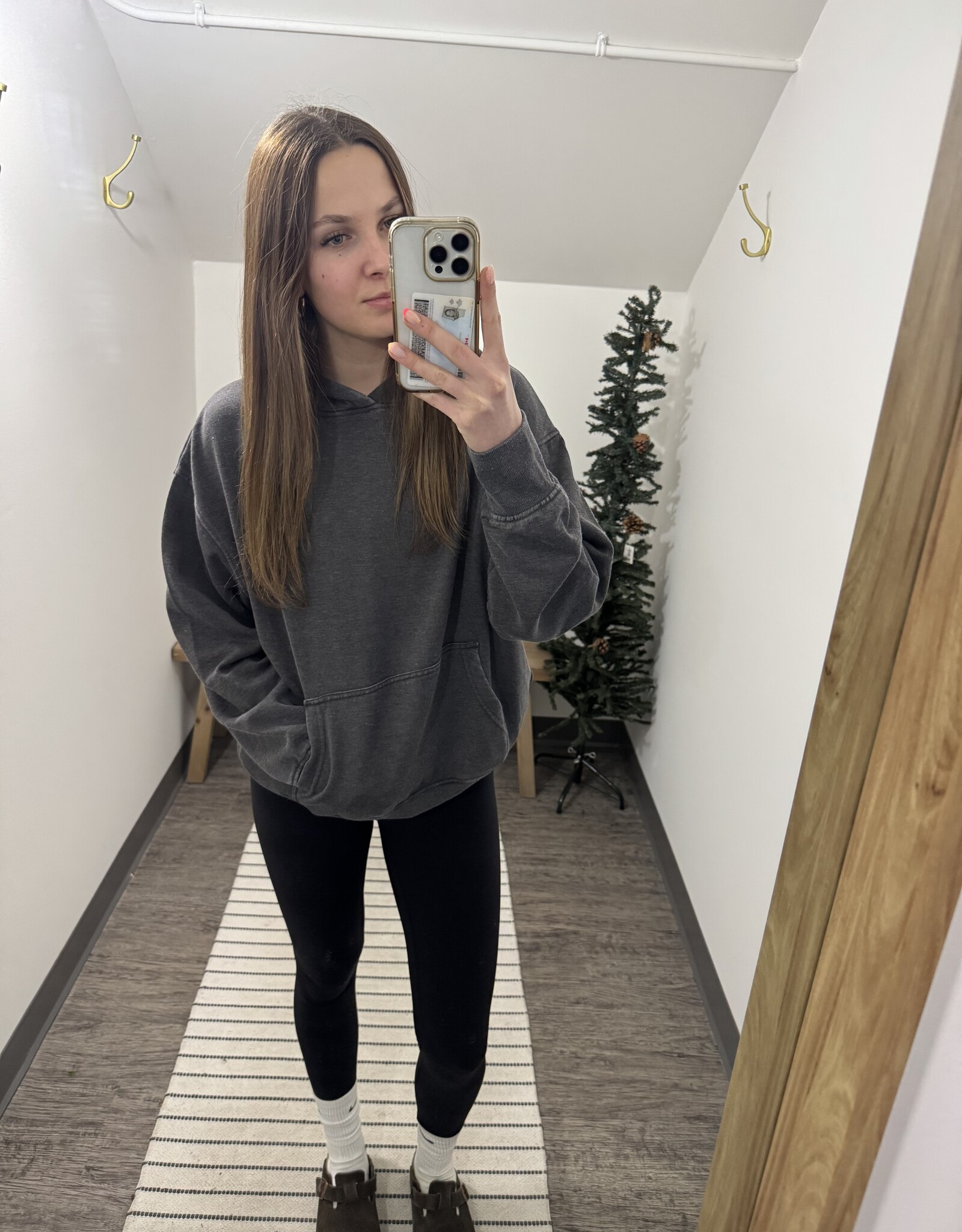 Mono B Burnout Fleece Hoodie