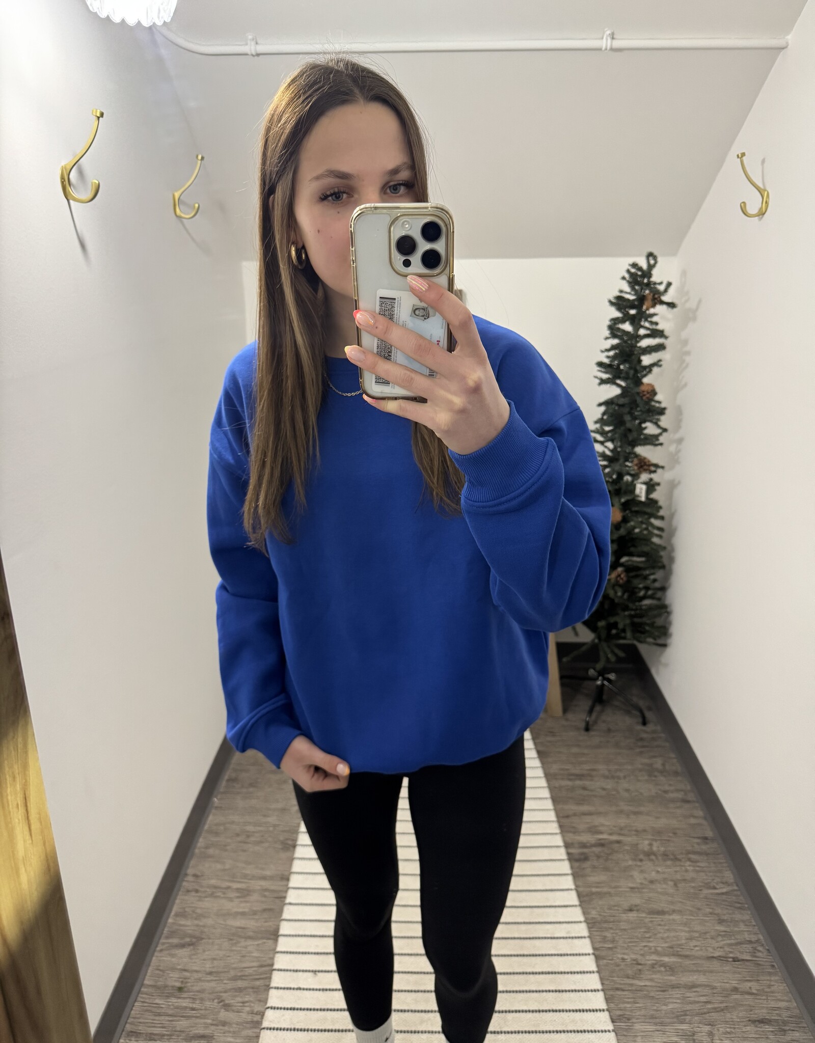 Mono B Oversized Fleece Sweatshirt