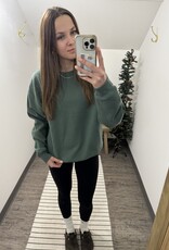 Mono B Oversized Fleece Sweatshirt
