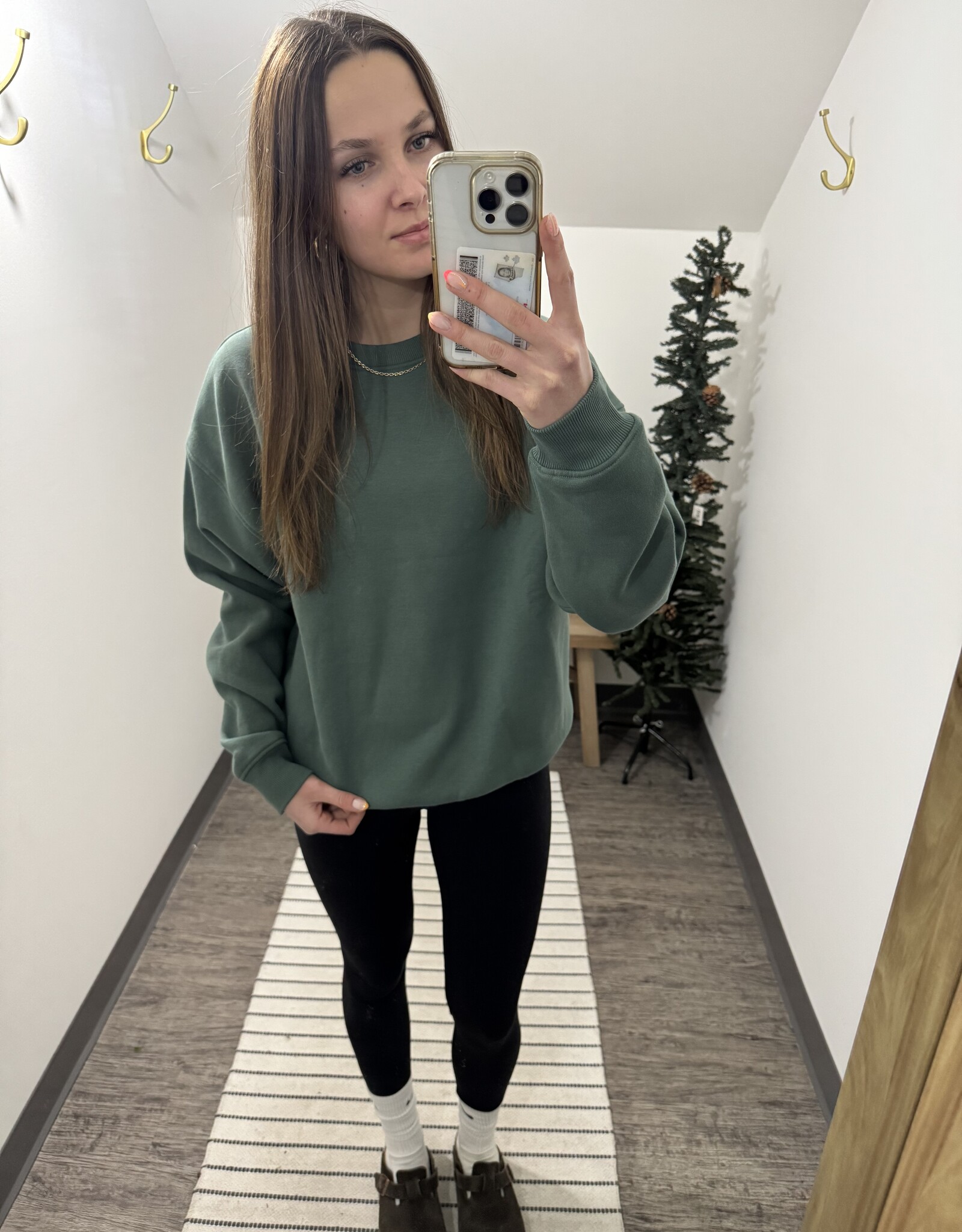 Mono B Oversized Fleece Sweatshirt