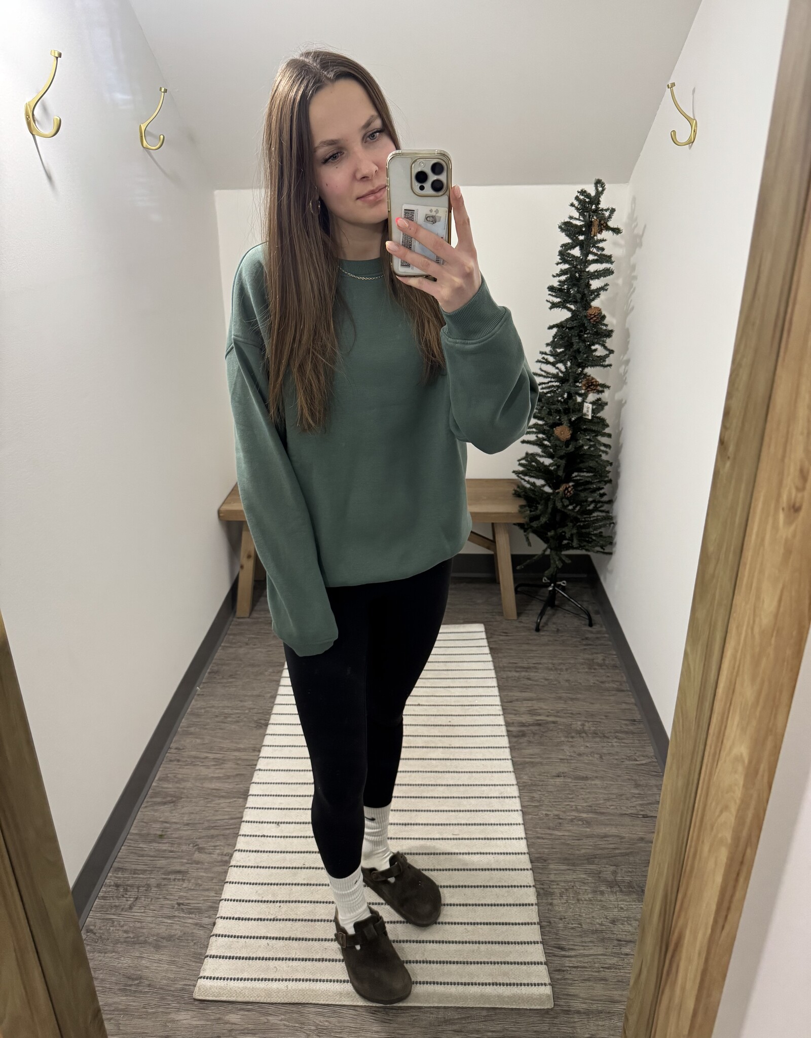 Mono B Oversized Fleece Sweatshirt