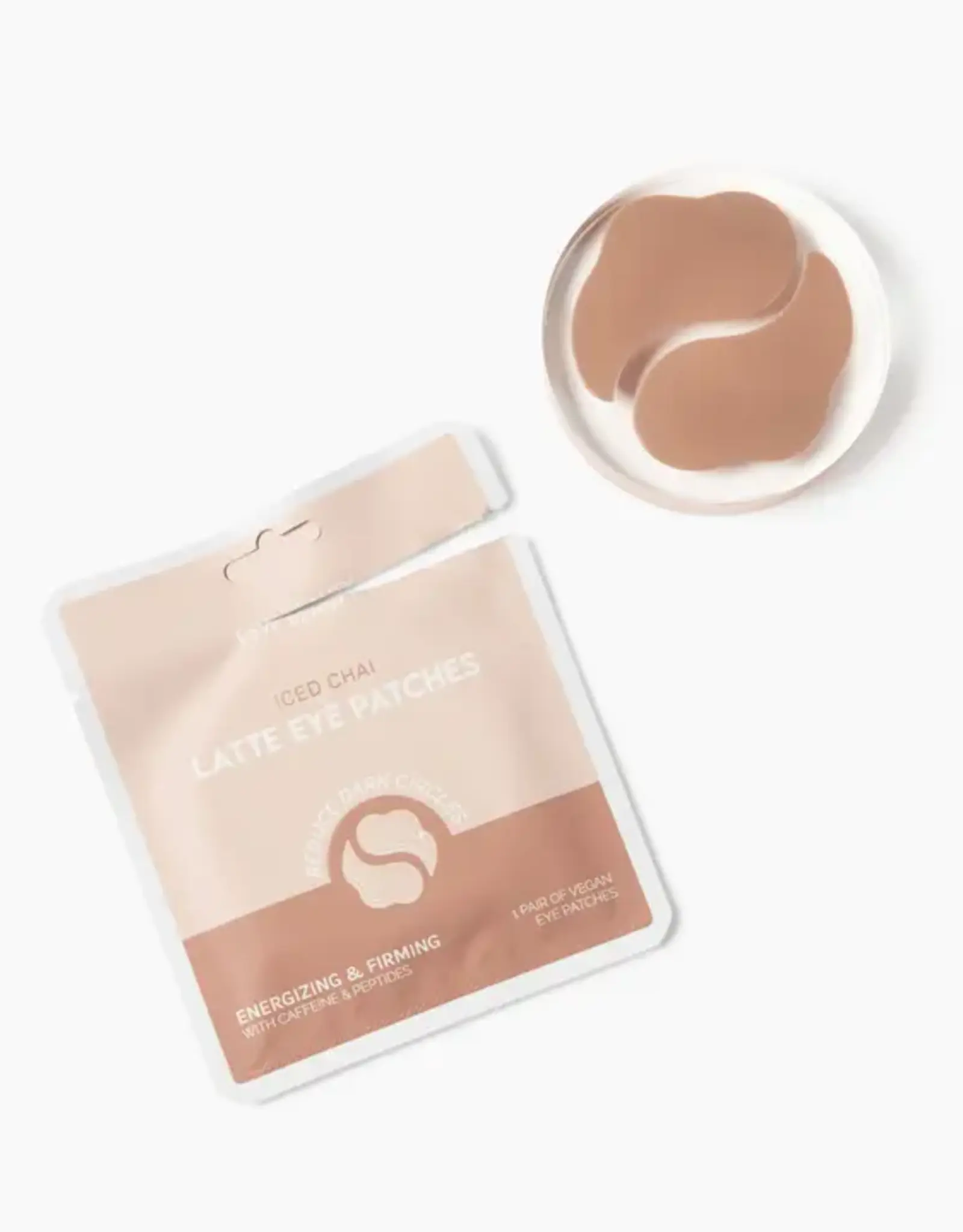 ESW Beauty Latte Eye Patches, Iced Chai