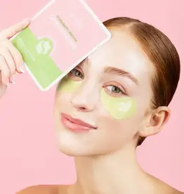 ESW Beauty Latte Eye Patches, Strawberry Matcha