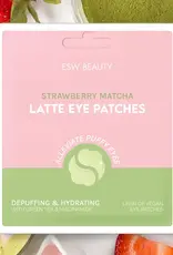 ESW Beauty Latte Eye Patches, Strawberry Matcha