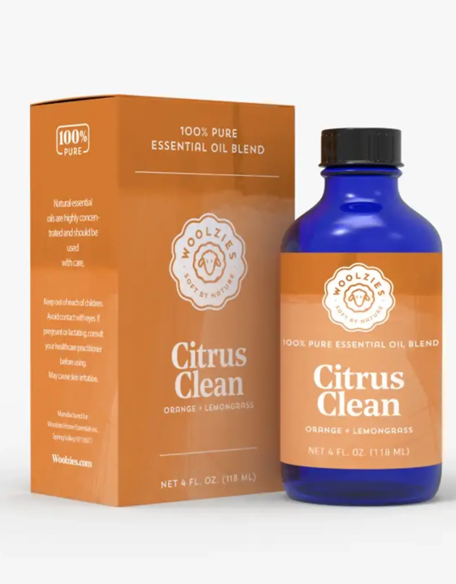 Woolzies Essential Oil, Citrus Clean