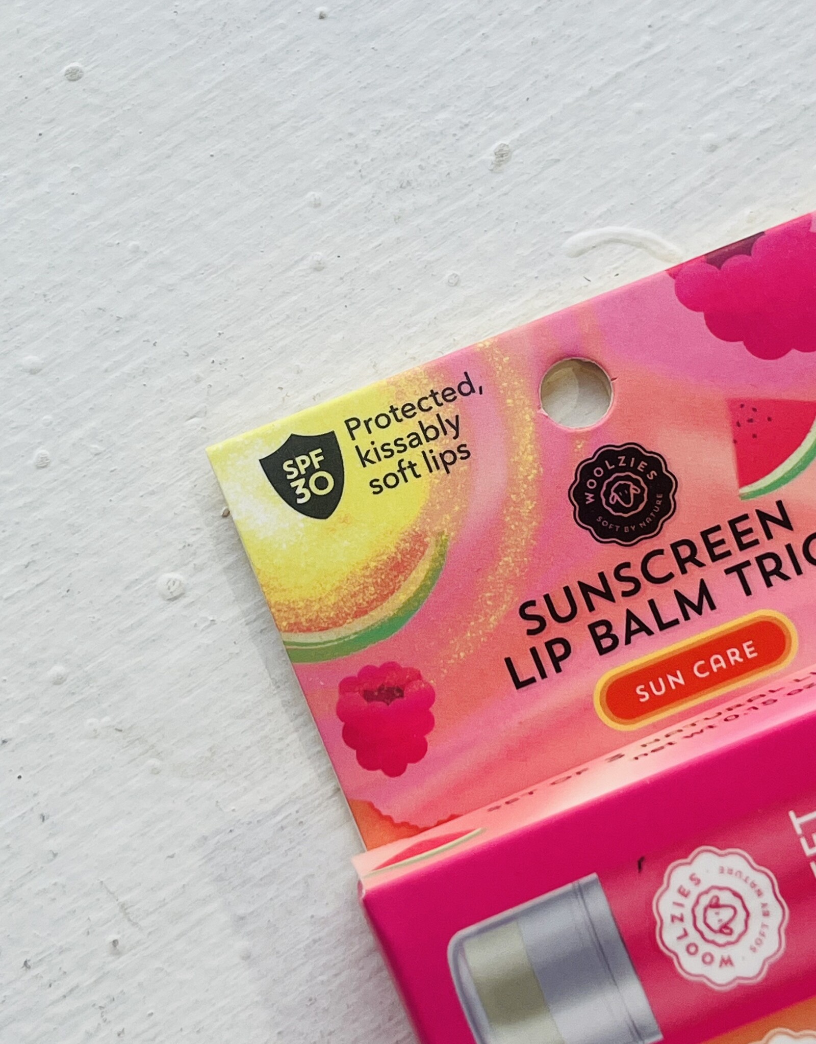 Woolzies Lip Balm Trio, Sunscreen