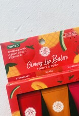 Woolzies Lip Balm Trio, Fruity & Juicy