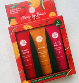 Woolzies Lip Balm Trio, Fruity & Juicy