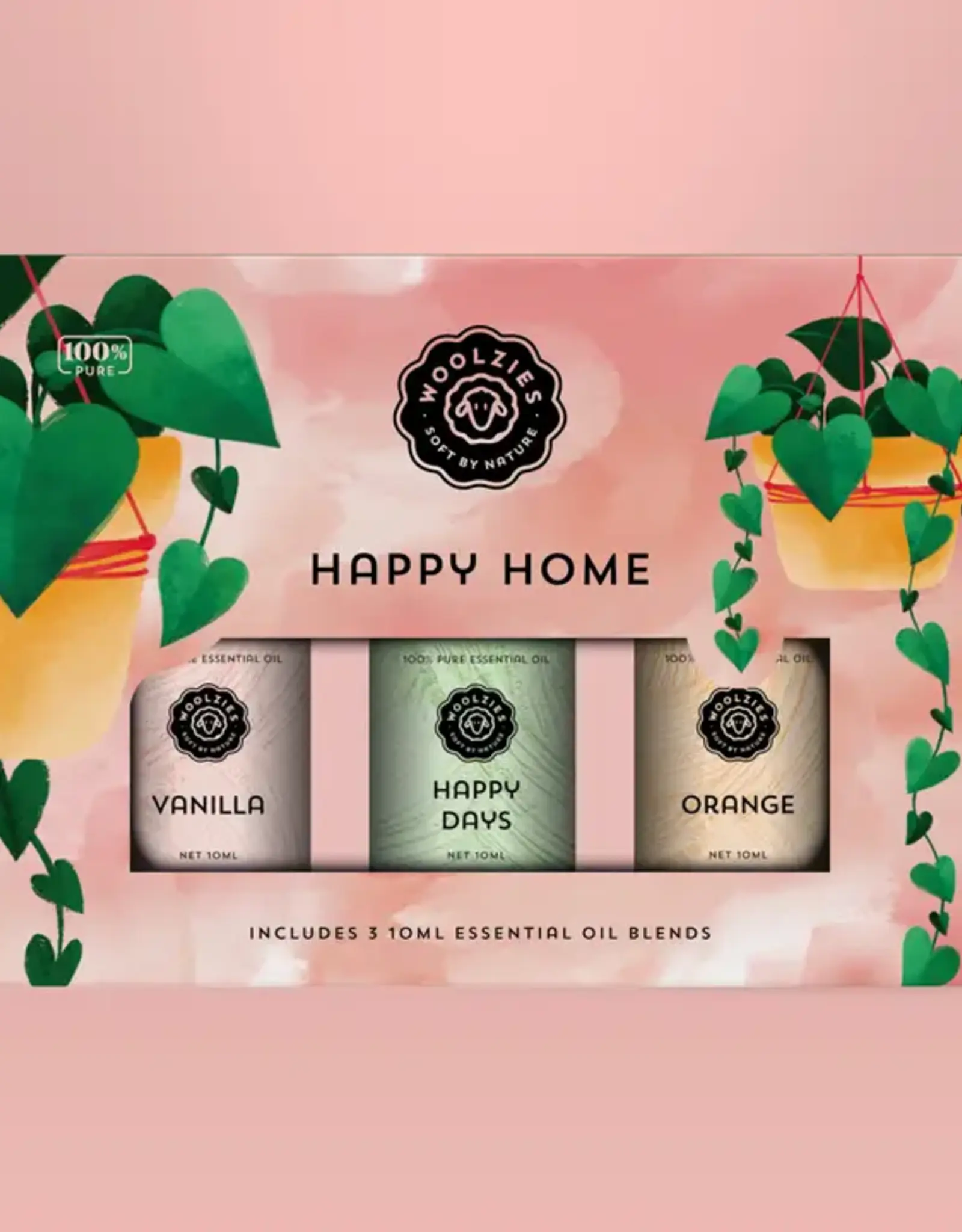 Woolzies Essential Oil Trio, Happy Home
