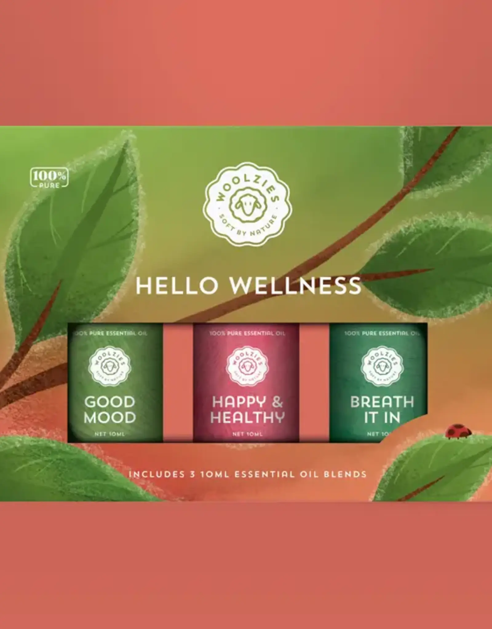 Woolzies Essential Oil Trio, Hello Wellness